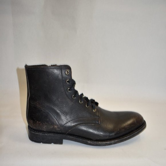 New! Frye Men's Bowery Leather Lace-Up Boots 11.5 D Model 3480708 DD302 - Picture 2 of 9